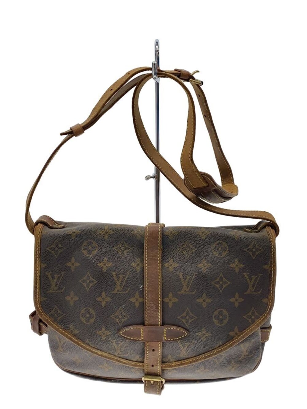 Louis Vuitton Saumur Canvas Brown Monogram